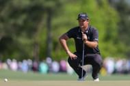 Patrick Reed at The 2025 Masters Tournament (via Getty)